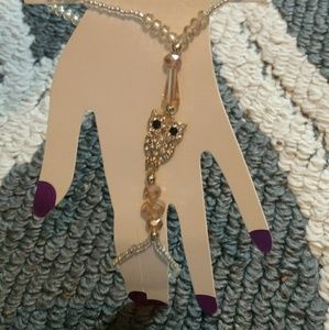 Bohemian owl bracelet