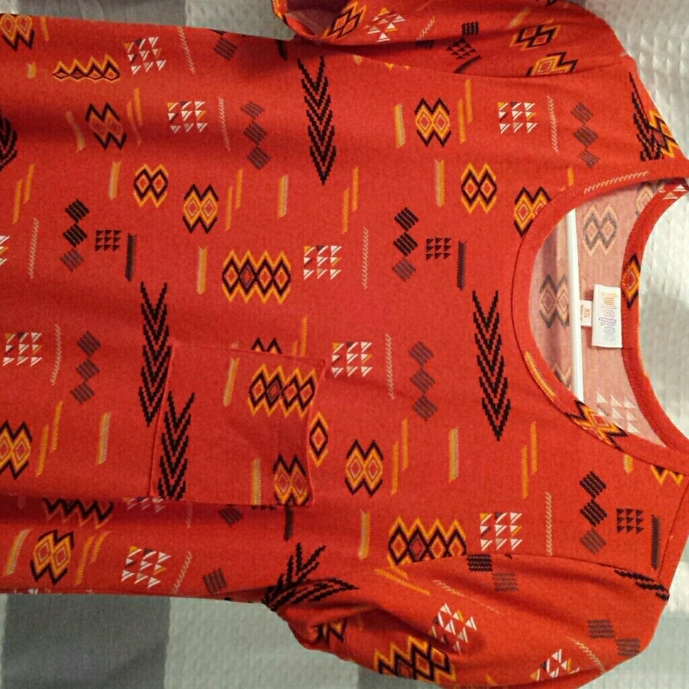 Xs Aztec orange Carly
