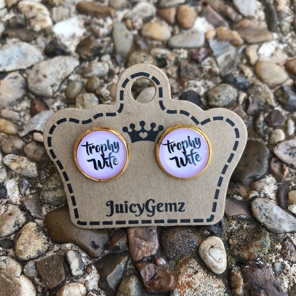 New Juicy Gemz Trophy Wife Earrings
