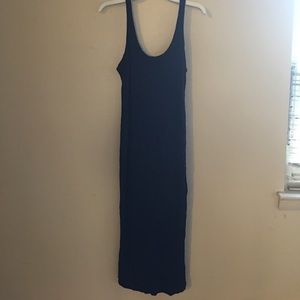 Navy Blue Bodycon Maxi dress