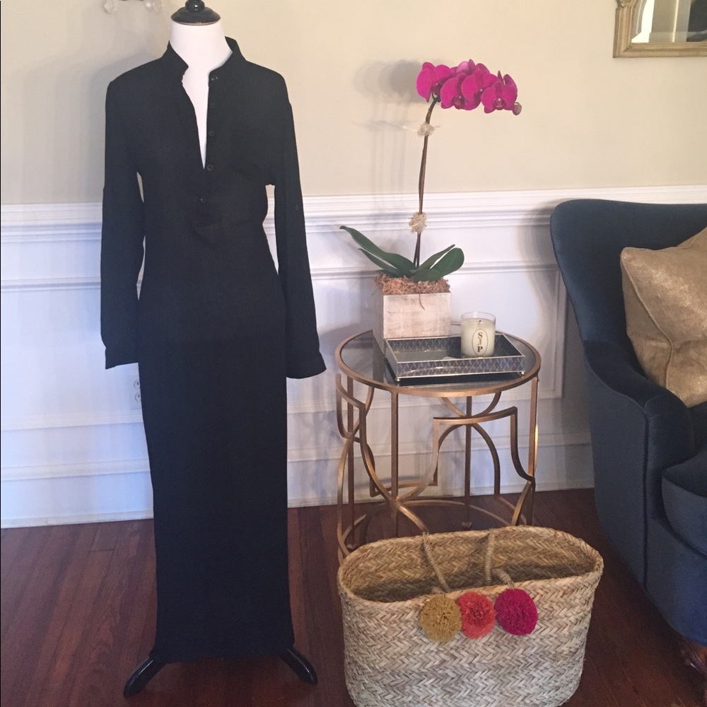 Long semi sheet Tunic/ coverup