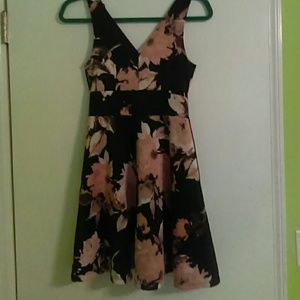 Snap Floral Dress