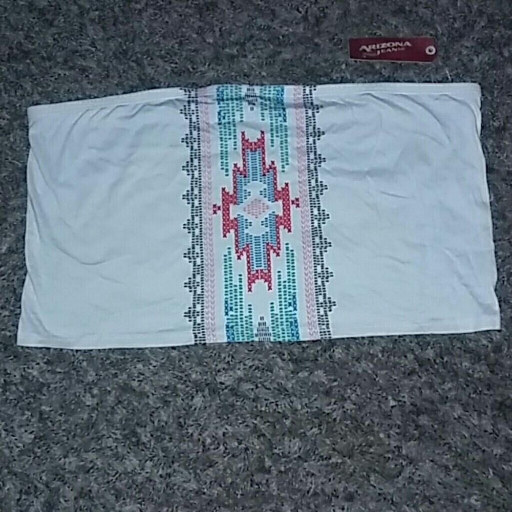 1X Junior Plus crop top/bra cover
