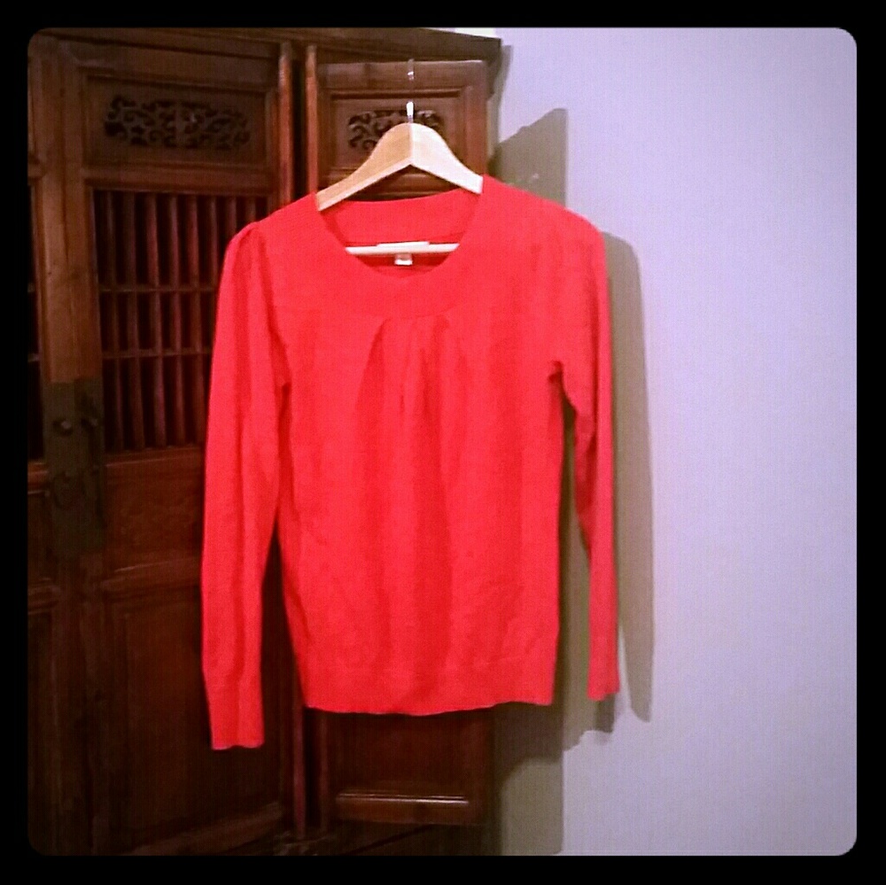 Wide neck Cotton-silk sweater