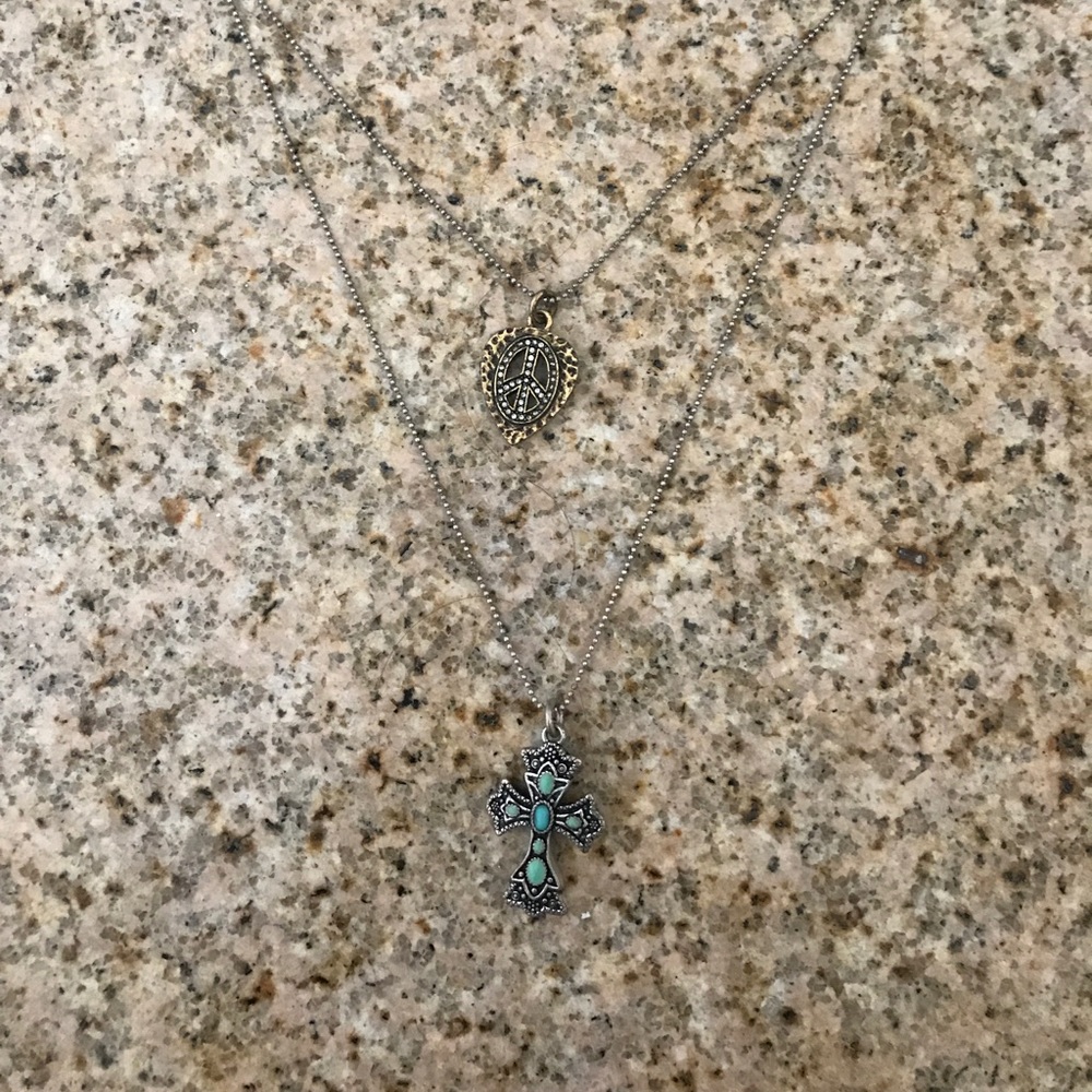 Lucky Brand Double Chain Necklace