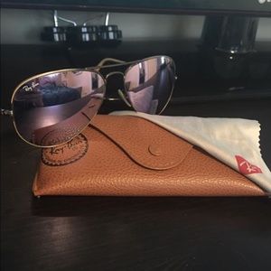 Purple Lensed RayBans