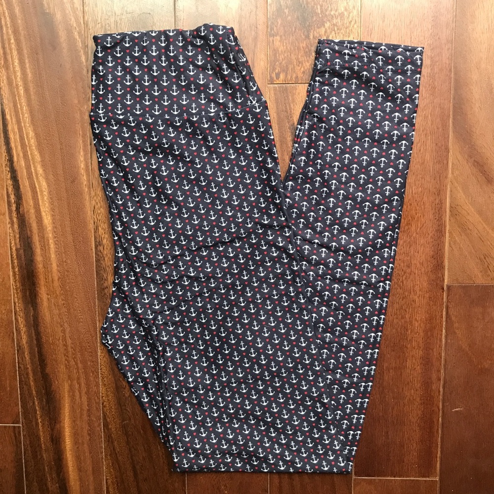 BN NEVER WORN Anchor Print leggings