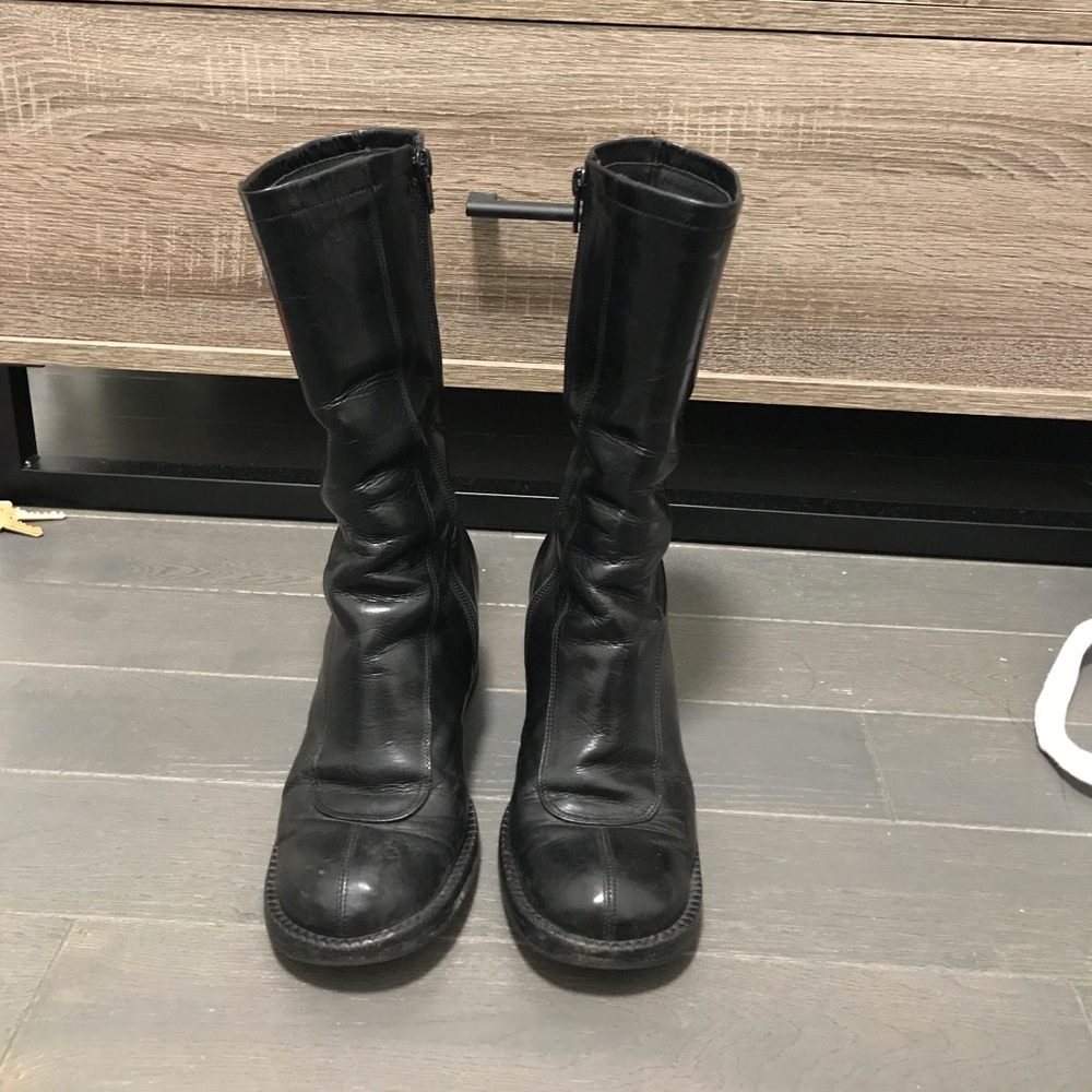 charles david by nathalie m. square toe boot