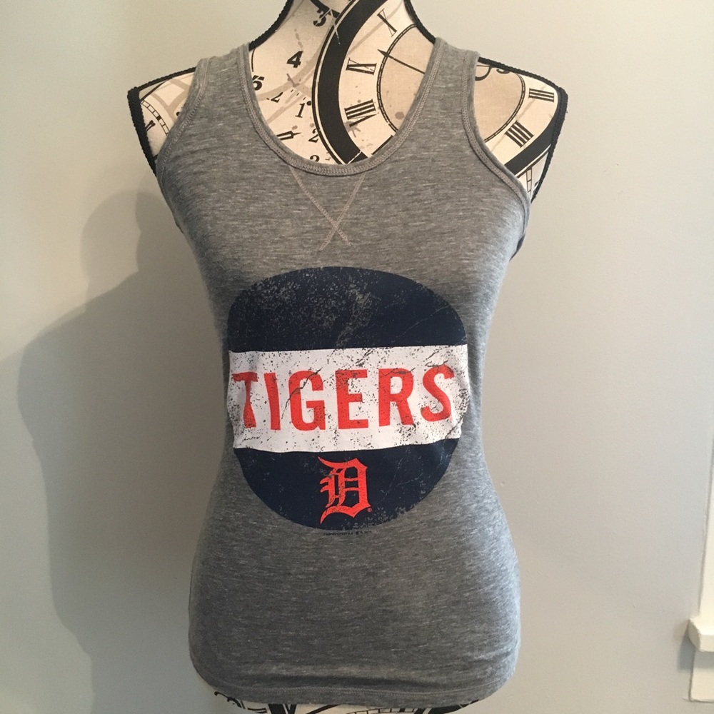 NWT Detroit Tigers Racerback Tank Top Size XS