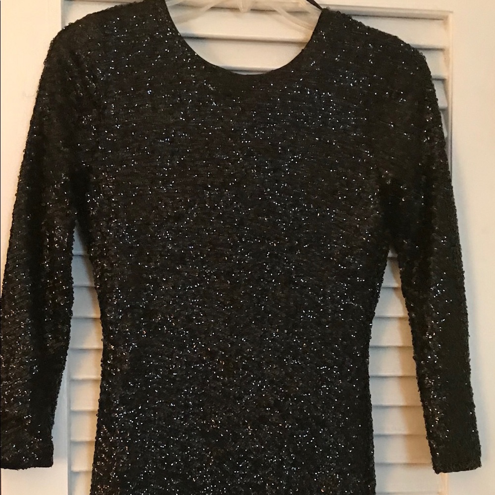 Sequin mini dress