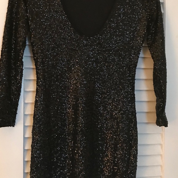 Sequin mini dress - Picture 2 of 4