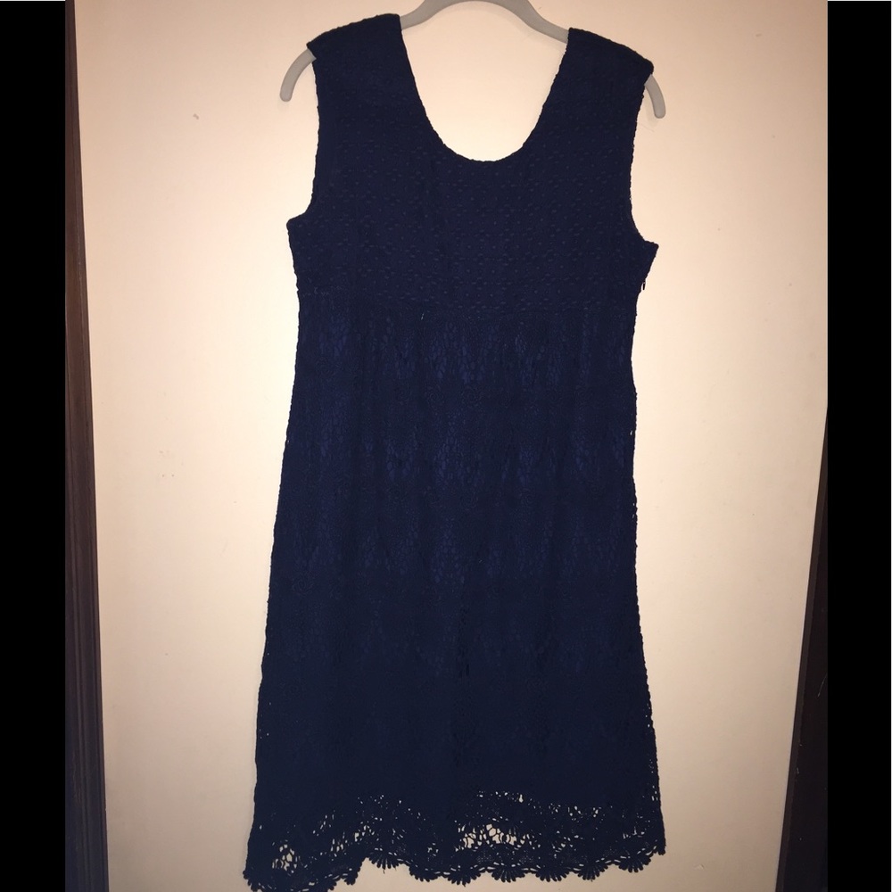 Blue Lace Dress