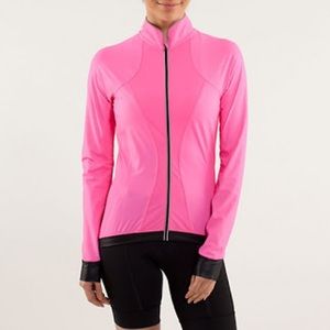 BNWOT Lululemon pink pace jacket