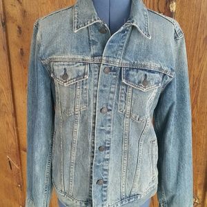 Vintage style blue jean jacket Gap