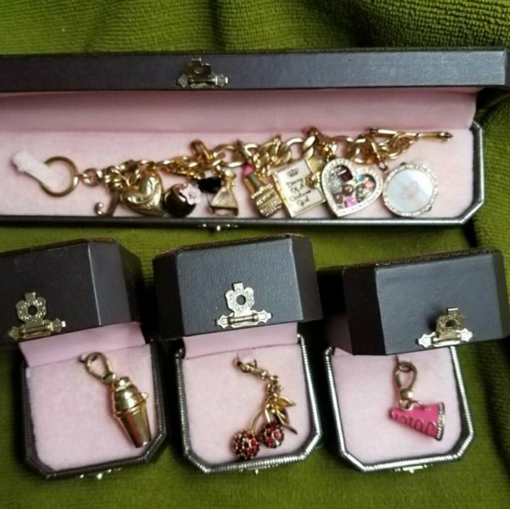 Juicy couture charm bracelet