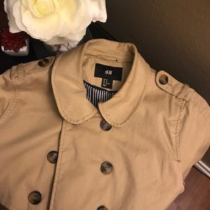 Babydoll pea coat