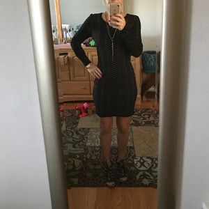 Black sweater dress 💃🏻