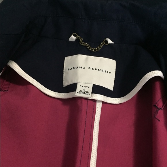 Banana Republic women's double breasted pea coat - Picture 3 of 4