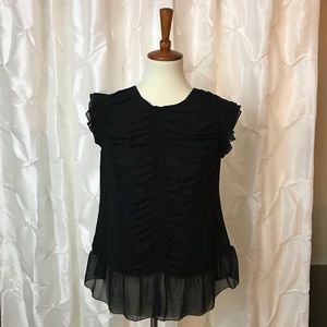 WhoWhatWear Ruched Blouse WhoWhatWear Ruched Blouse