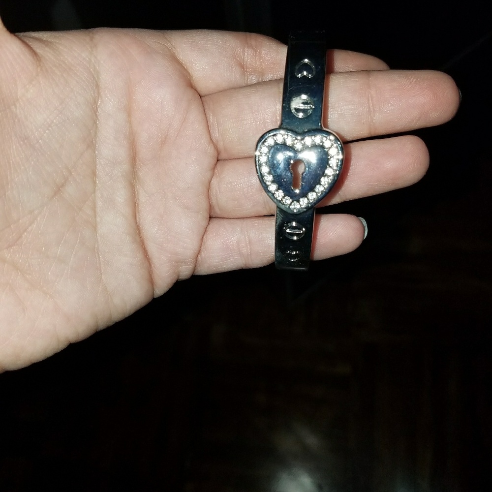 Guess Heart Silver Bracelet
