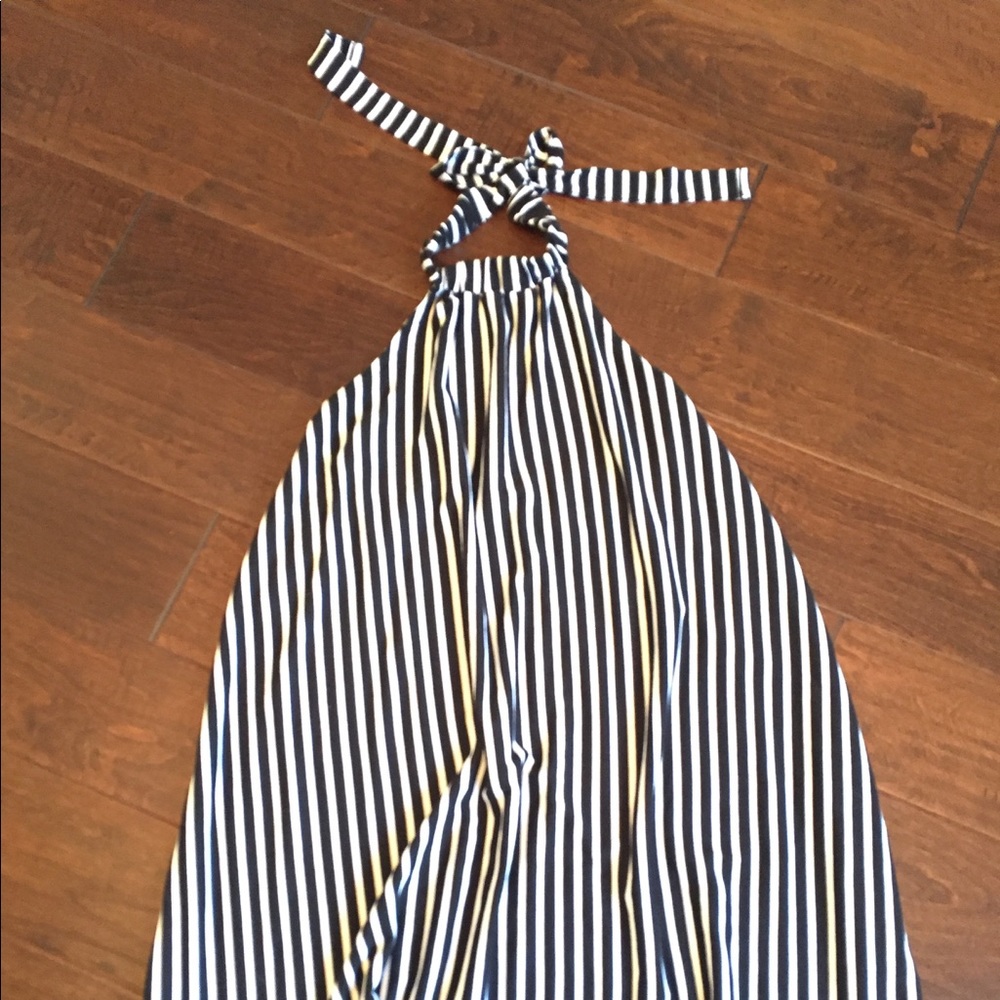 Asos halter neck maternity dress