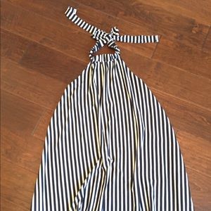 Asos halter neck maternity dress