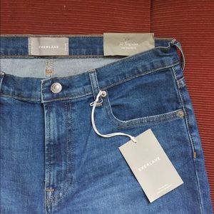 High rise skinny jeans