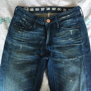 Earnest Sewn - Kalma. Faded wash, Skinny jeans