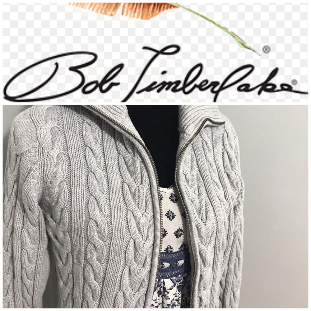 Bob Timberlake Zip Up Cardigan