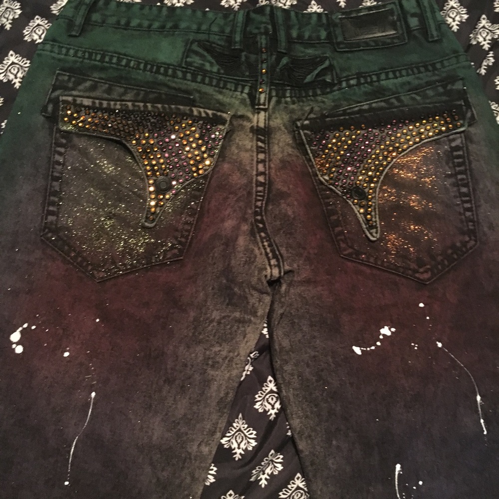 Robin jeans shorts size 34's