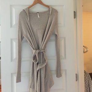 Free People sweater coat