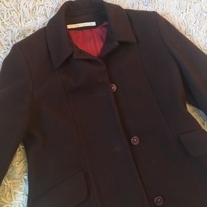 Perry Ellis wool coat