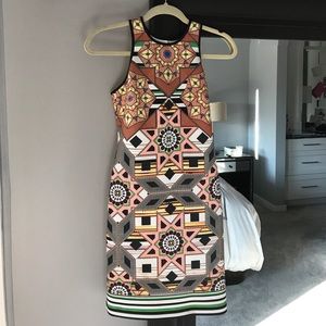 Clover Canyon multicolor neoprene dress sz S