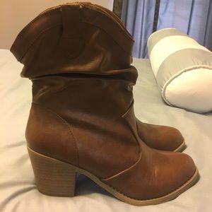 Brown boots