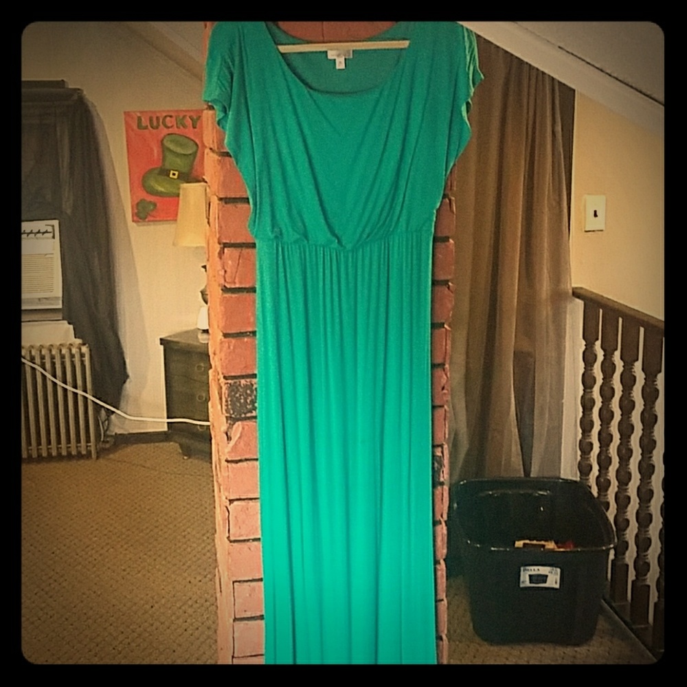 Teal maxi