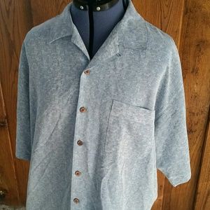 Tommy Bahama 100% silk button up