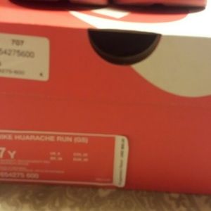 Boys Nike Huarache Run Shoes, Size 7Y