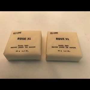 2 new travel size Le Labo soap Rose 31