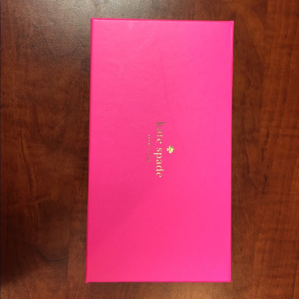 Kate spade glitterbug rose gold wallet