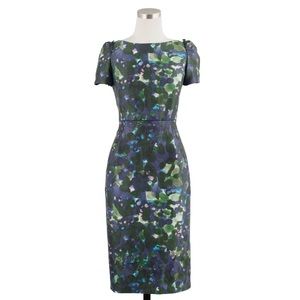 J. Crew Lillian Dress in Gardenshade Floral