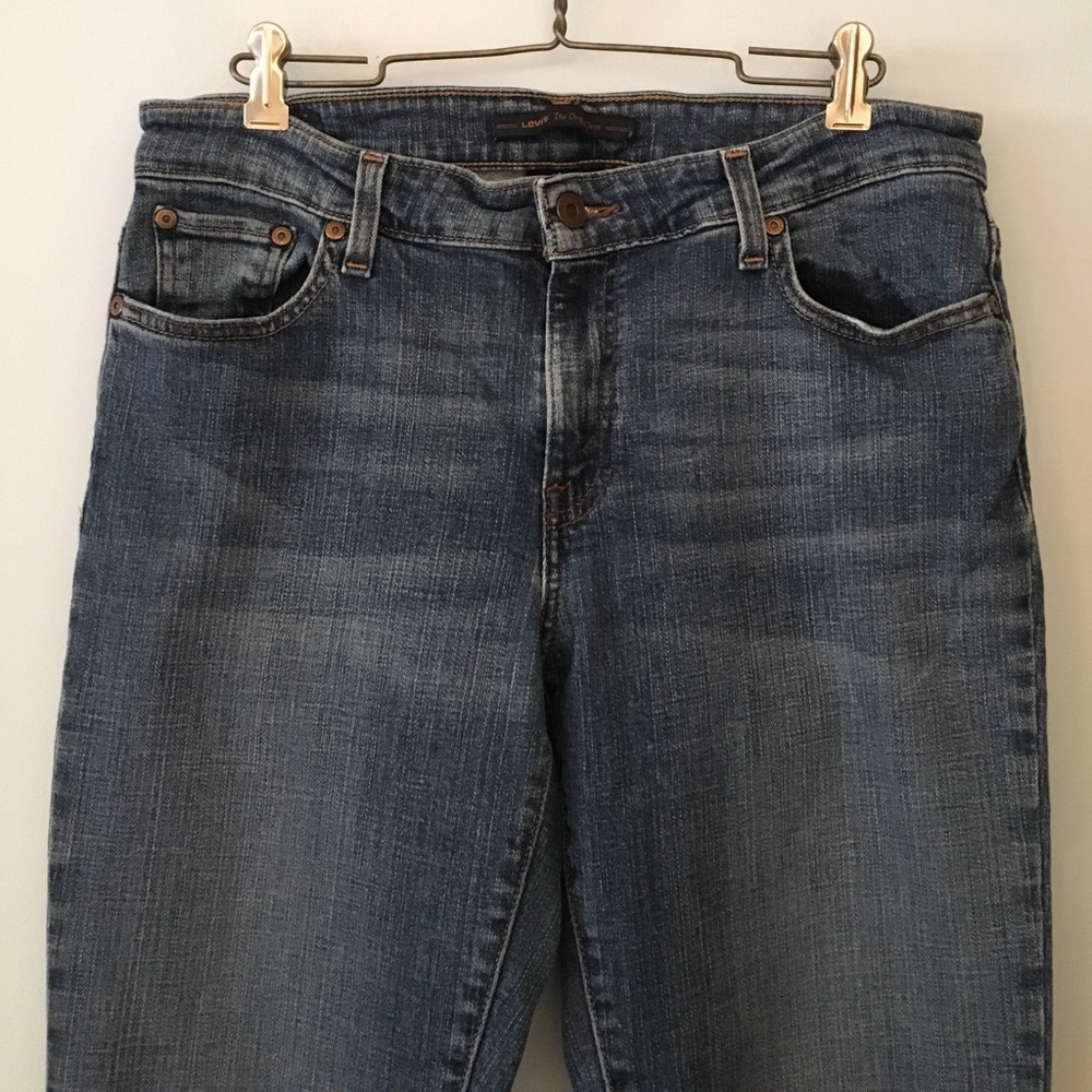 Levi's mid rise skinny