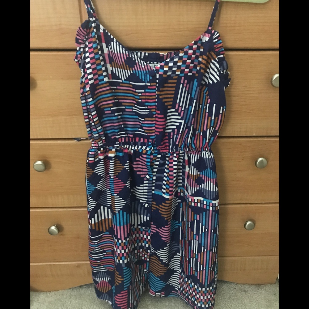 Cute summer mini dress - invisible side pockets