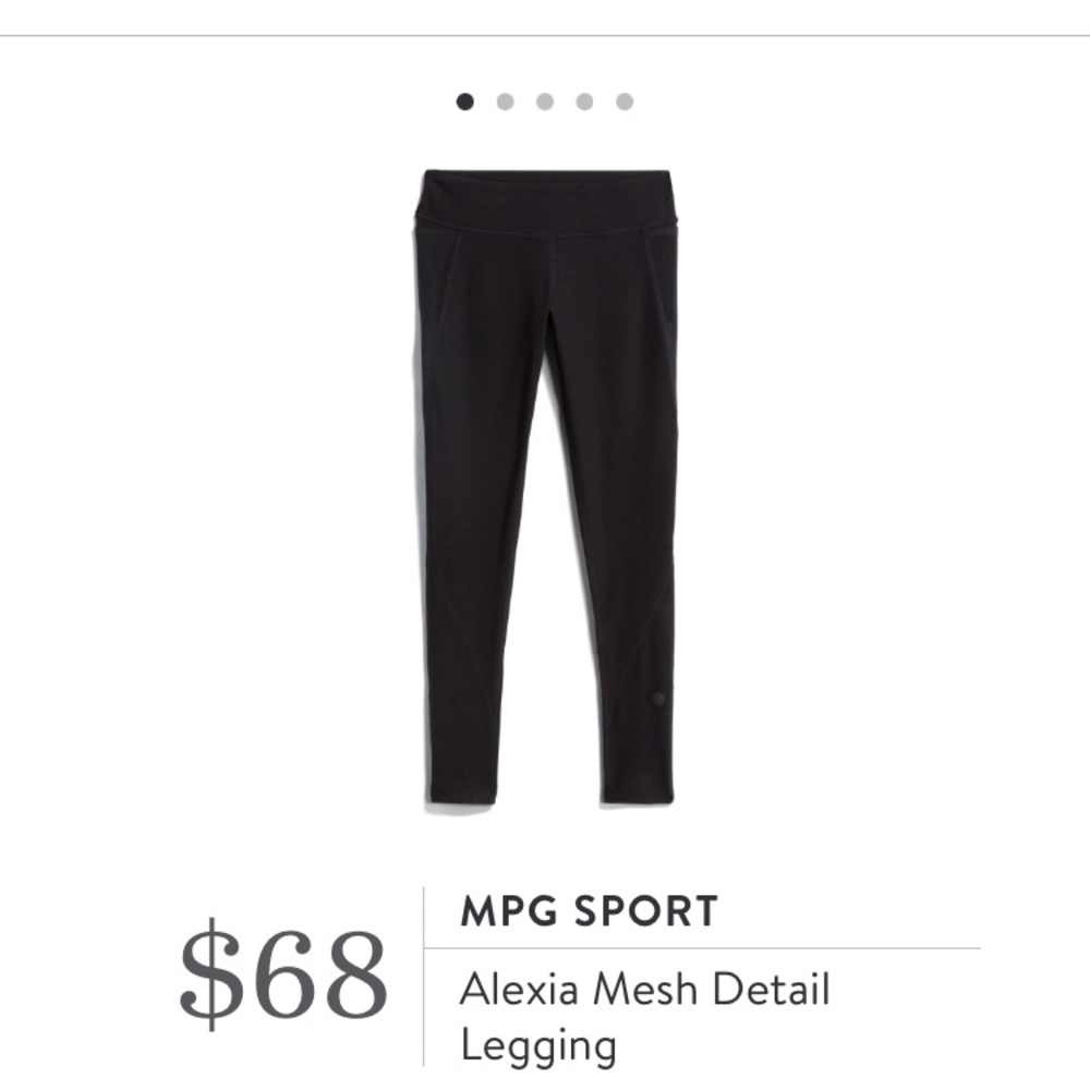 Stitch fix mesh detail Leggings