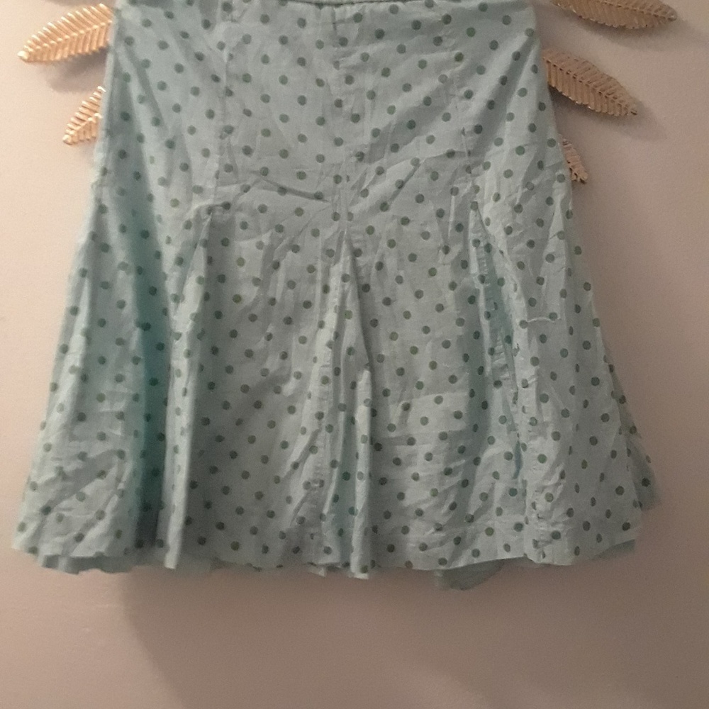 Polka dotted skirt