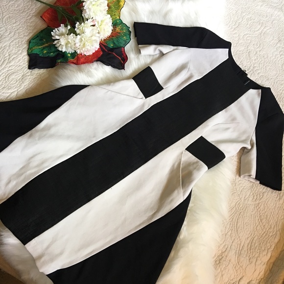 W118 BY WALTER BAKER Black and White Dress - Picture 7 of 8