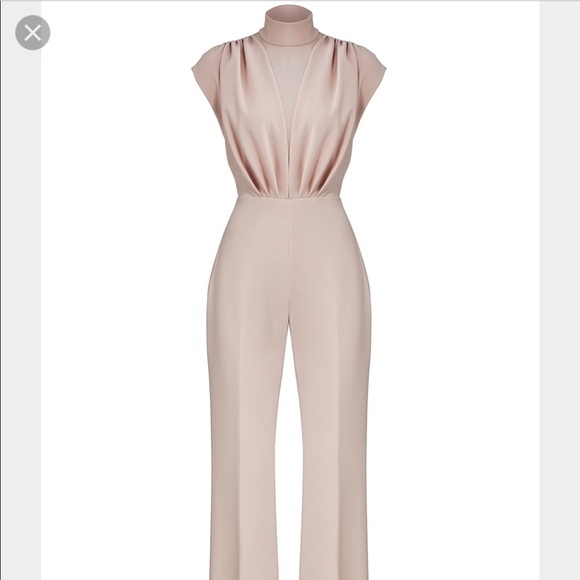 Christian Siriano Desert Rose Jumpsuit WORN ONCE - Picture 2 of 5