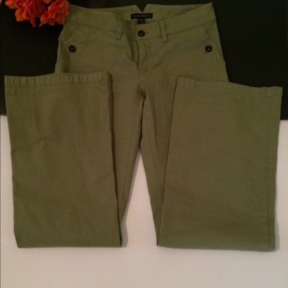 Banana Republic Pants Size 2 Olive - Picture 2 of 4