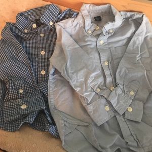 Bundle of two blue button downs!