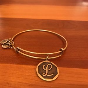 Alex & Ani "L" bracelet