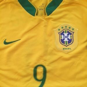 NIKE SHIRT RONALDO # 9 BRAZIL WORLD CUP OFFICIAL